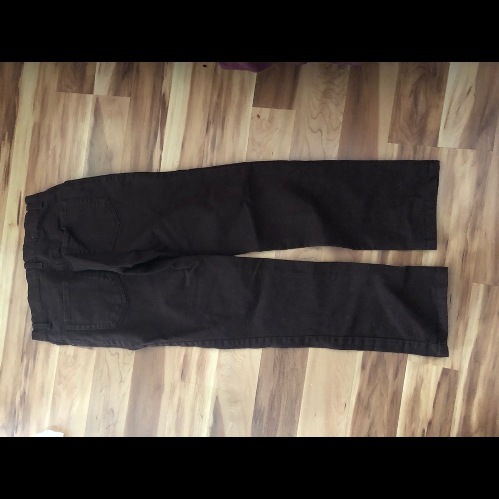 Dark brown jeans